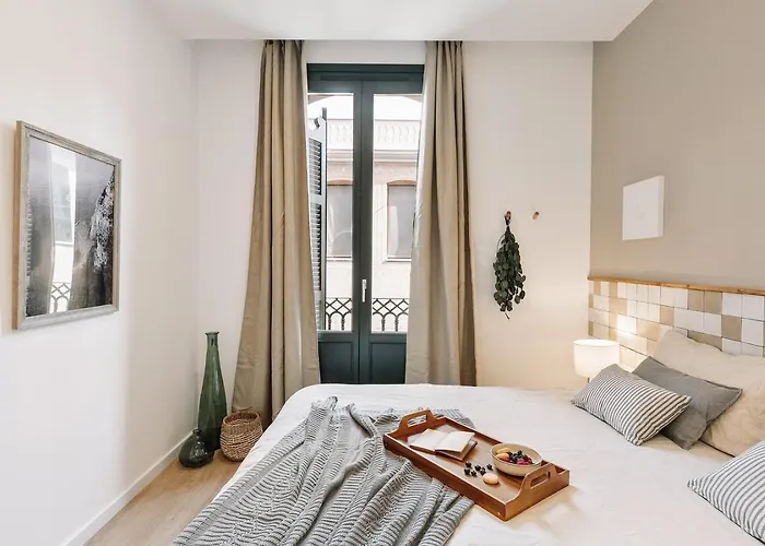 公寓 Acciaroli - 2 Bedrooms And Terrace In Ciutat Vella 巴塞罗那